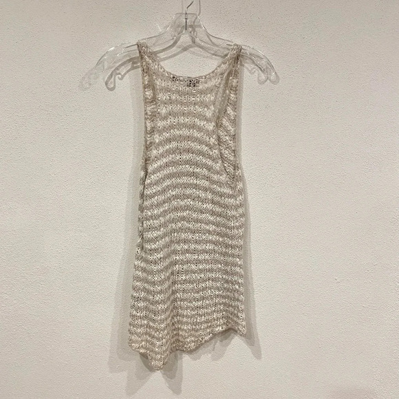 360 Sweater Striped Tank Top Size Small EUC - Picture 4 of 4